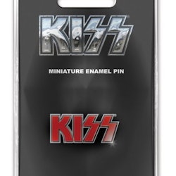 Kiss logo pin