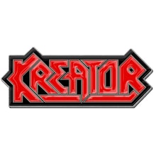 Kreator logo pin