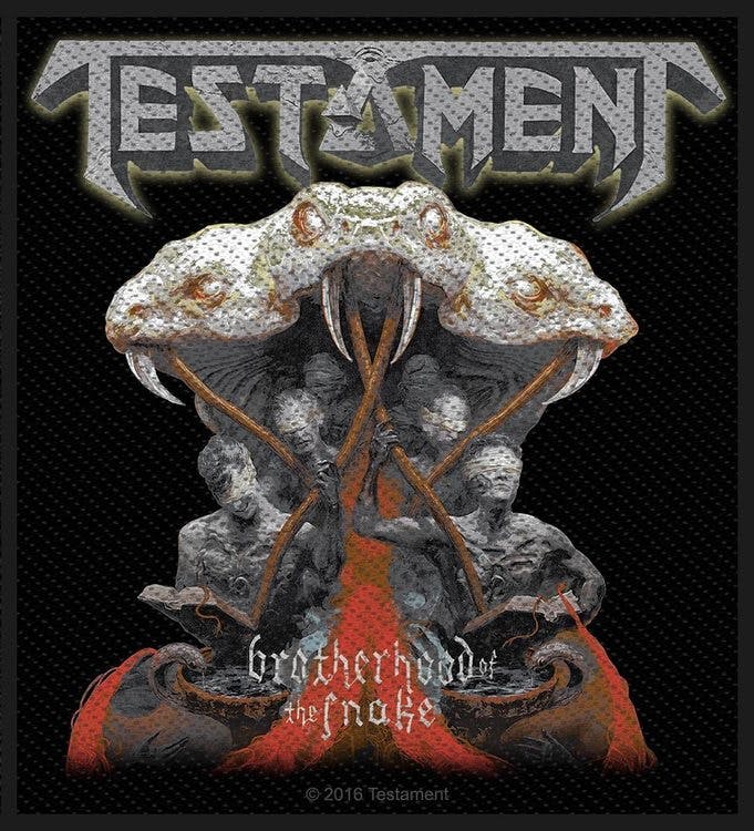 Testament ‘Brotherhood Of The Snake’ Patch