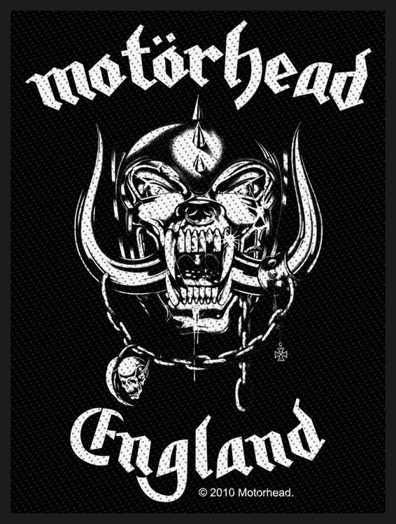 Motörhead ‘England’ Patch