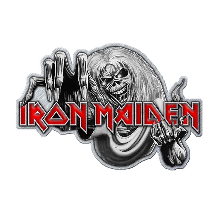 Iron maiden Number of the beast pin