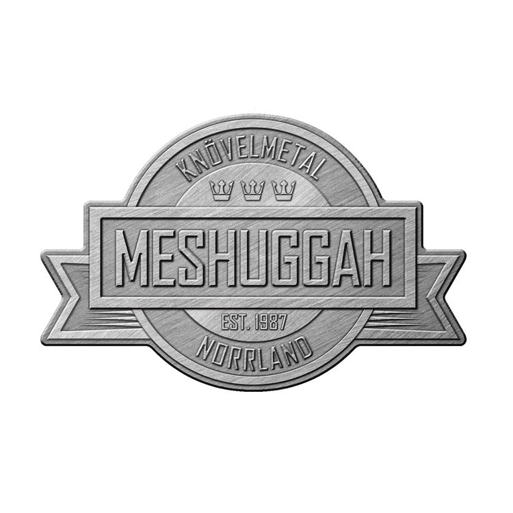 Meshuggah Knövelmetal pin