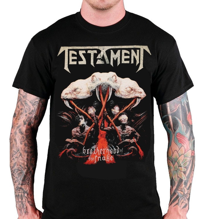 Testament Brotherhood of the snake T-shirt