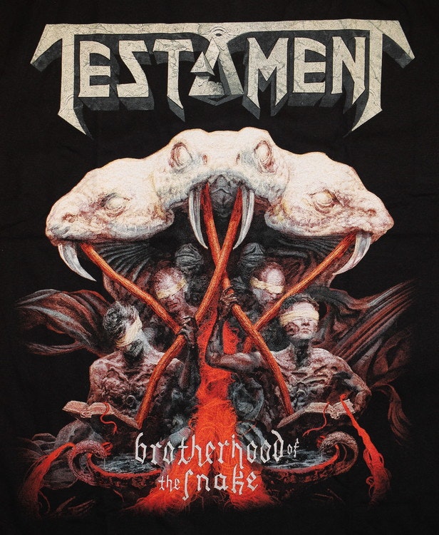 Testament Brotherhood of the snake T-shirt