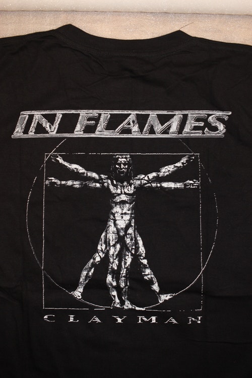 In flames Clayman T-shirt