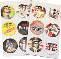 Sex pistols 6-pack badge