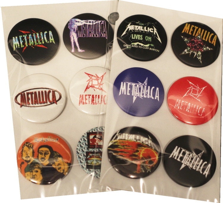 Metallica 6-pack badge