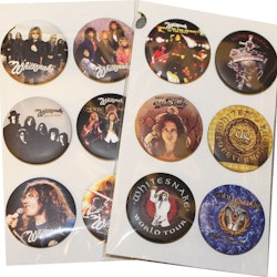 Whitesnake 6-pack badge