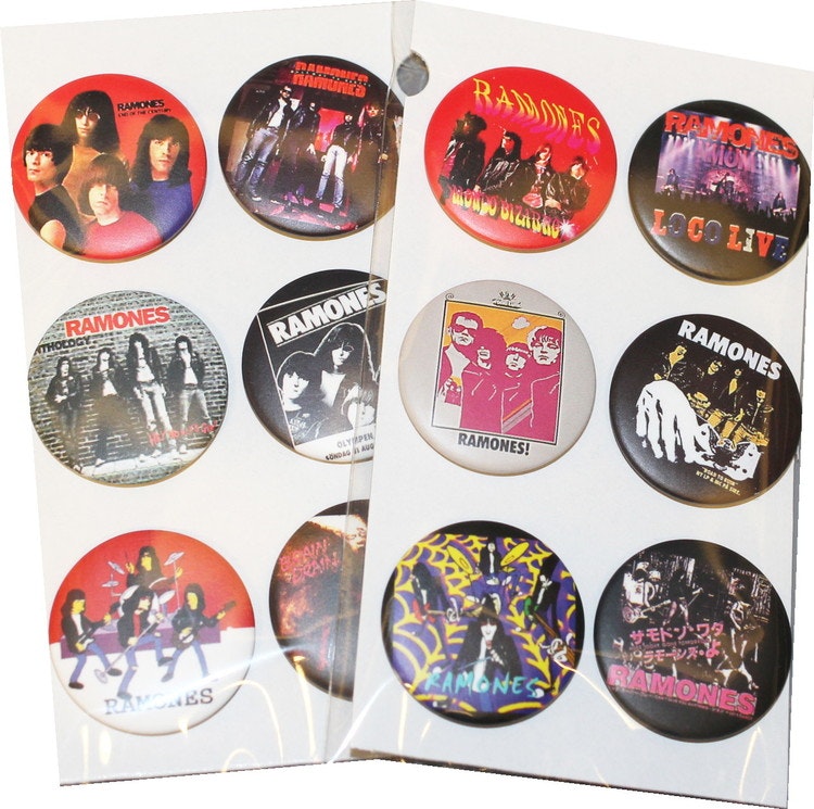 Ramones 6-pack badge