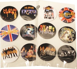 Def leppard 6-pack badge