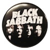 Black sabbath B/W XL badge