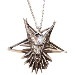 Halsband satanic goat pentagram