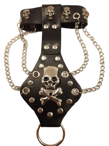 Bracelet skull / chains