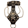 Bracelet skull / chains