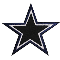 Black/blue star