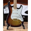 Fender™ Strat™ 60th Anniversary Mini Guitar Replica with special guitar case