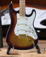 Fender™ Strat™ 60th Anniversary Mini Guitar Replica with special guitar case