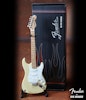 Cream Fender™ Strat™ Miniature Guitar Replica