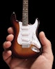Sunburst Fender™ Strat™ Classic Miniature Guitar Replica
