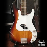 Fender™ Precision Bass™ Guitar Miniature Classic Sunburst