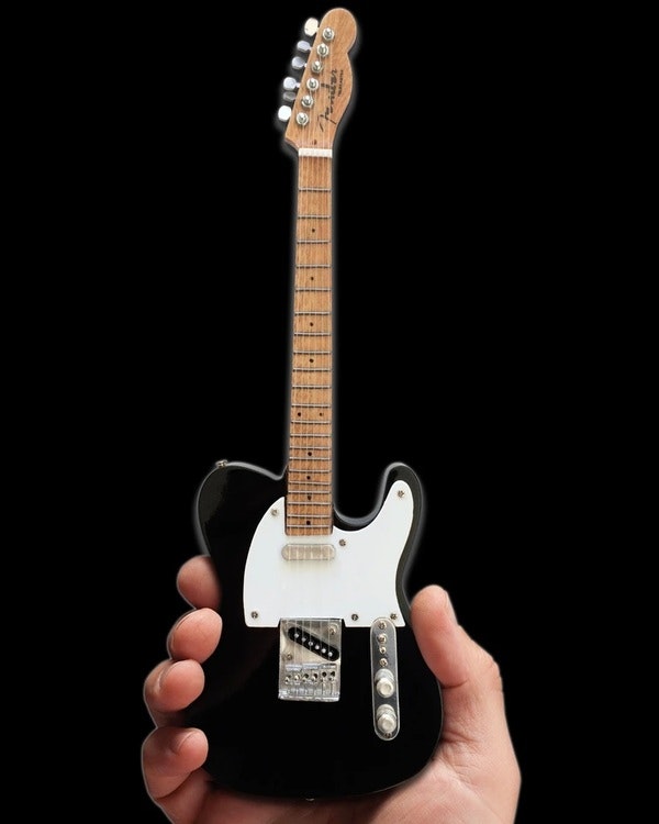 Fender™ Telecaster™ Guitar Replica Miniature Black