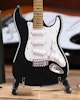Black Fender™ Strat™ Classic Miniature Guitar Replica