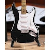 Black Fender™ Strat™ Classic Miniature Guitar Replica