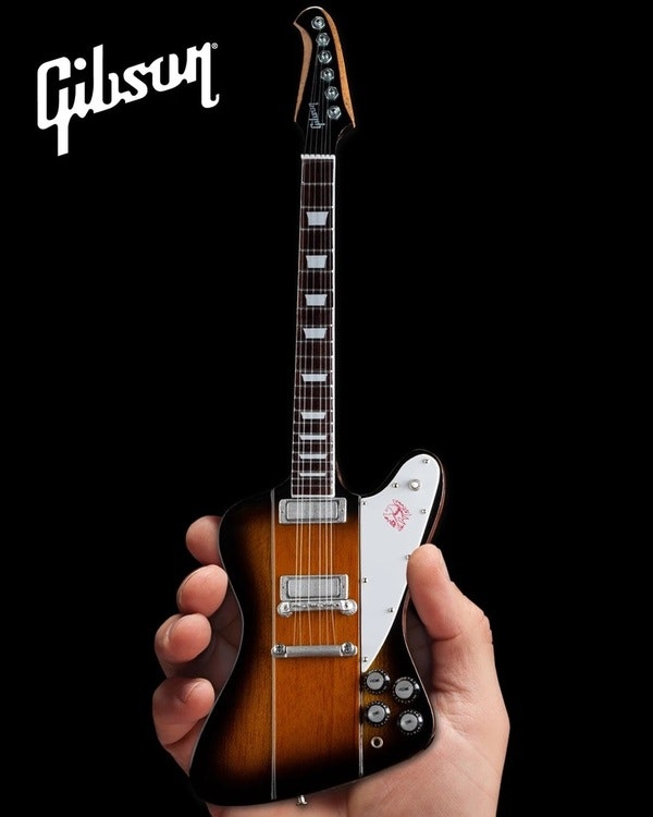 Gibson Firebird V Vintage Sunburst Mini Guitar Model