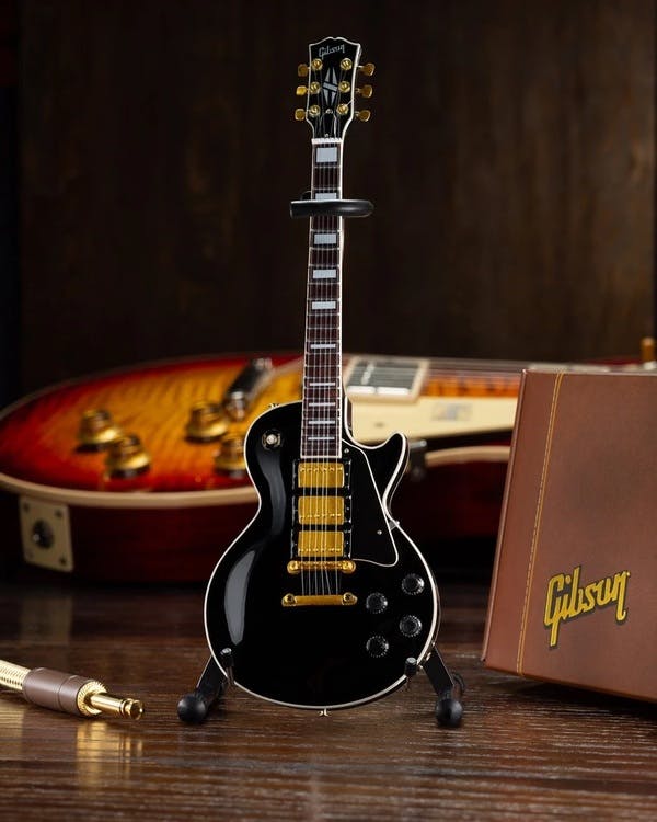 Gibson Les Paul Custom Ebony  Mini Guitar Model