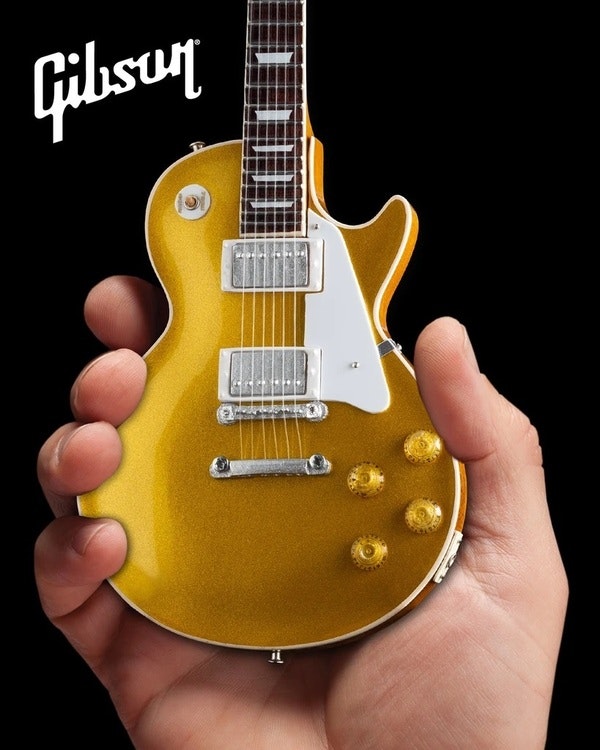 Gibson 1957 Les Paul Gold Top Mini Guitar Model