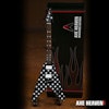 Randy Rhoads "Harpoon" Polka Dot V Miniature Guitar with white amp