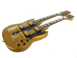 Gibson SG SG doubleneck gold
