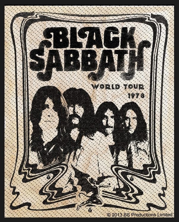 Black Sabbath ‘Band’ Patch