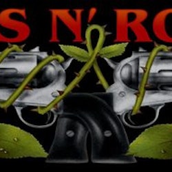 Guns N Roses ‘Logo/Roses’ Woven Superstrip