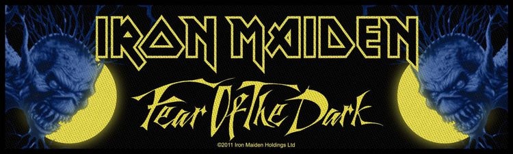 Iron Maiden ‘Fear Of The Dark’ Woven Superstrip