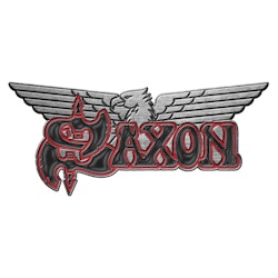 Saxon ‘Logo / Eagle’ Metal Pin