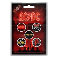 AC/DC ‘PWR UP’ 5-pack badge