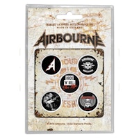 Airbourne ‘Boneshaker’ 5-pack badge