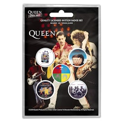 Queen ‘Later Albums’ Button Badge 5-Pack
