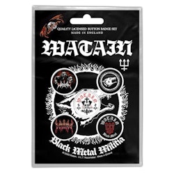 Watain ‘Black Metal Militia’ Button Badge 5-Pack