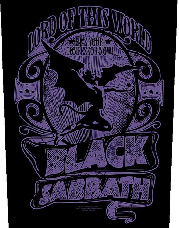 Black Sabbath ‘Lord Of This World’ Backpatch