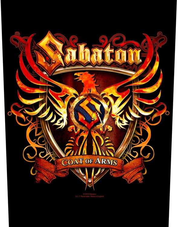 Sabaton ‘Coat Of Arms’ Backpatch