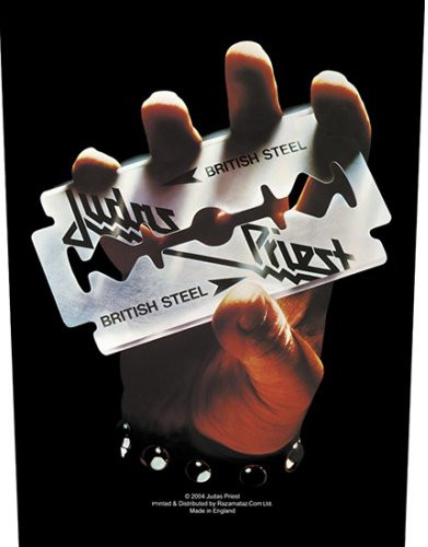 Judas Priest Back Patch: British Steel