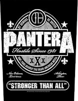 Pantera Back Patch: Stronger Than All