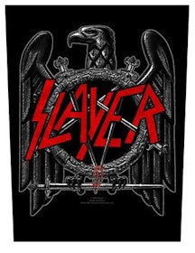 Slayer Back Patch: Black Eagle
