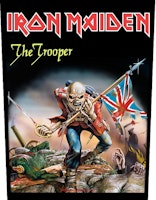 Iron Maiden Back Patch: The Trooper