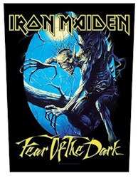 Iron Maiden Back Patch: Fear Of The Dark