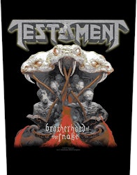 Testament ‘Brotherhood Of The Snake’ Backpatch