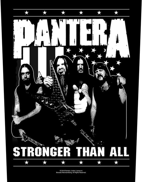 Pantera ‘Stronger Than All’ Backpatch