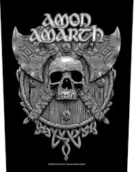 Amon Amarth ‘Skull & Axes’ Backpatch